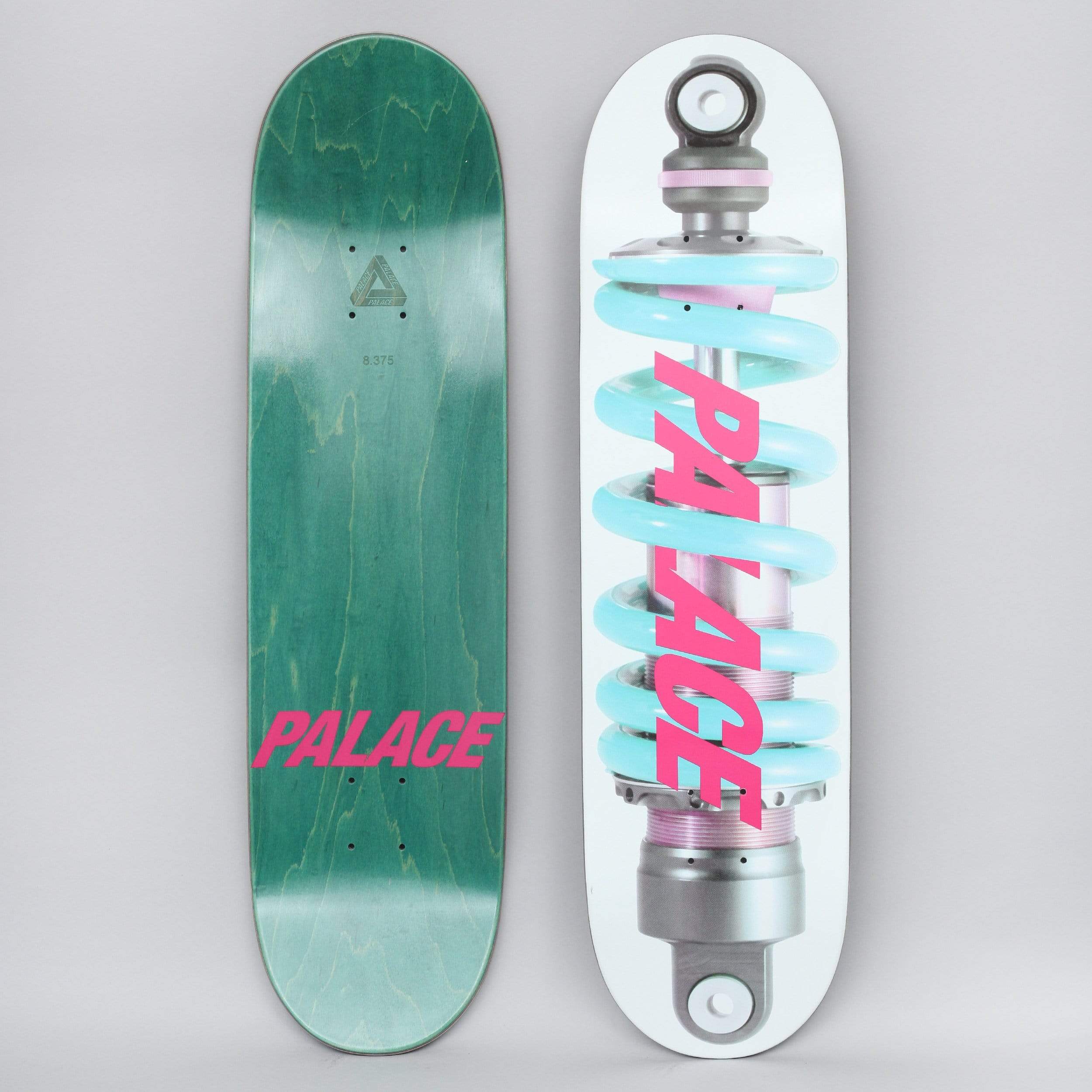Palace 8.375 Shock Skateboard Deck White / Pink – Slam City Skates