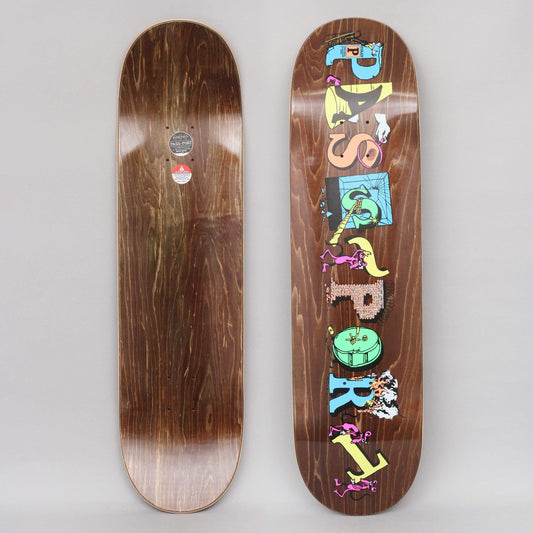 Passport 8.25 Loot Solid Skateboard Deck Brown