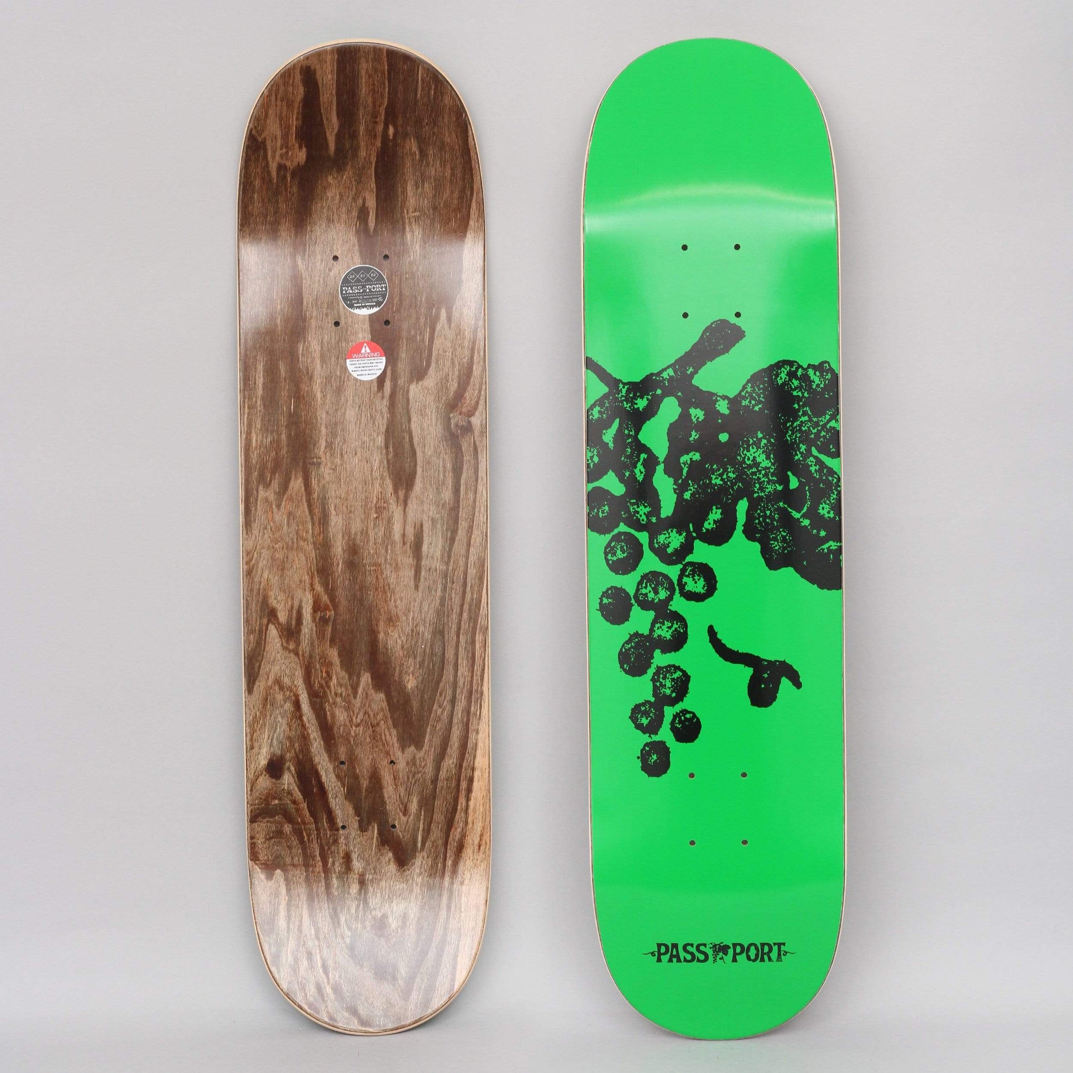 Passport 8 Life Of Leisure Series Grapes Skateboard Deck Green