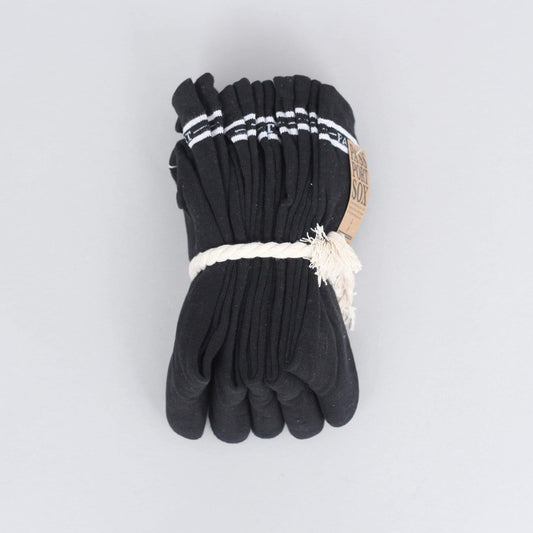 Passport Hi Sox Socks Black (5 Pack)