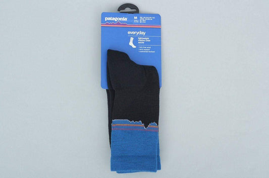 Patagonia L/W Merino Crew Socks Classic Fitz Roy / Andes Blue