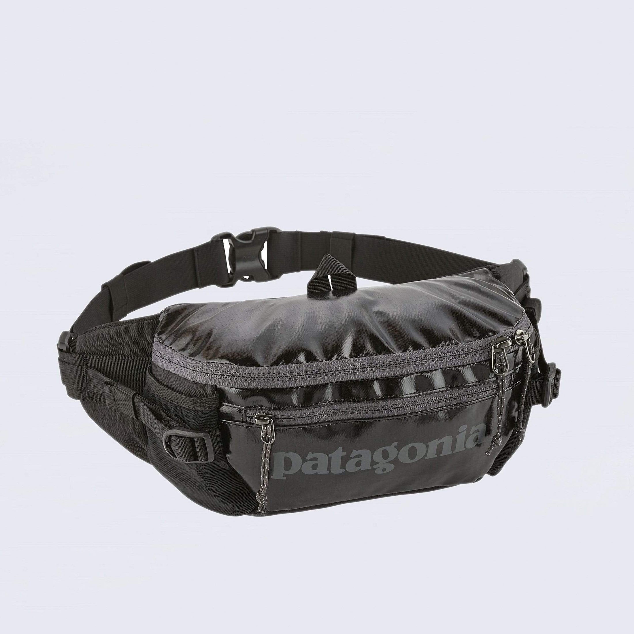 patagonia black hole 2l Patagonia Black Hole Waist Pack Bag Black 2L – Slam City Skates
