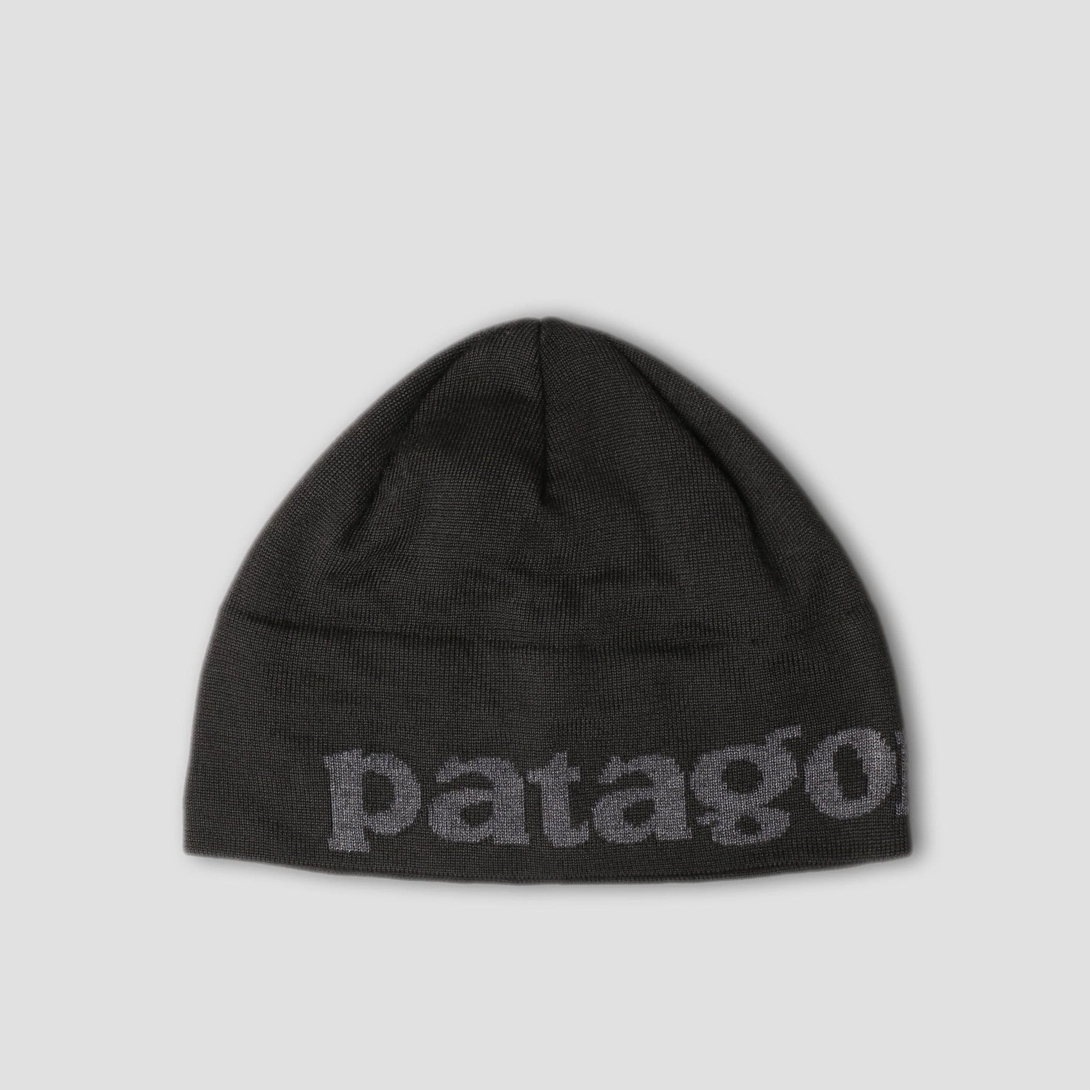 Patagonia Beanie Hat Logo Belwe / Black