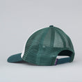 Load image into Gallery viewer, Patagonia P-6 Logo Lo Pro Trucker Cap White W / Piki Green
