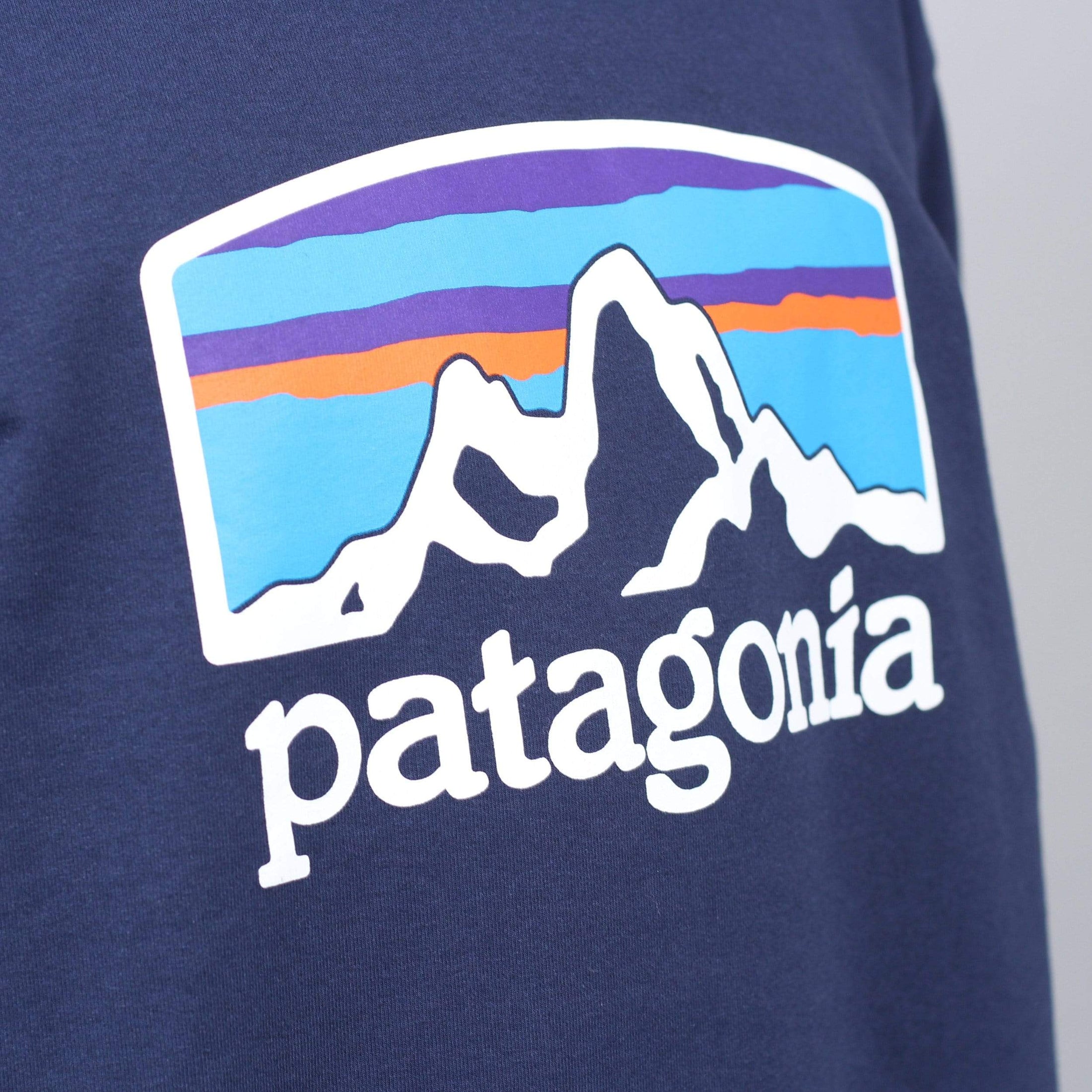 Patagonia Fitz Roy Horizons Uprisal Crew Sweatshirt Classic Navy