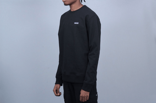 Patagonia P-6 Label Uprisal Crew Sweatshirt Black