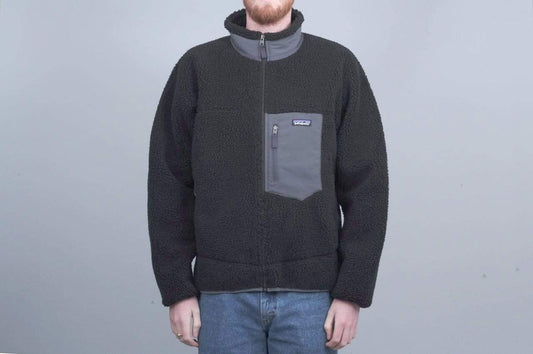 Patagonia Classic Retro-X Fleece Jacket Black / Forge Grey