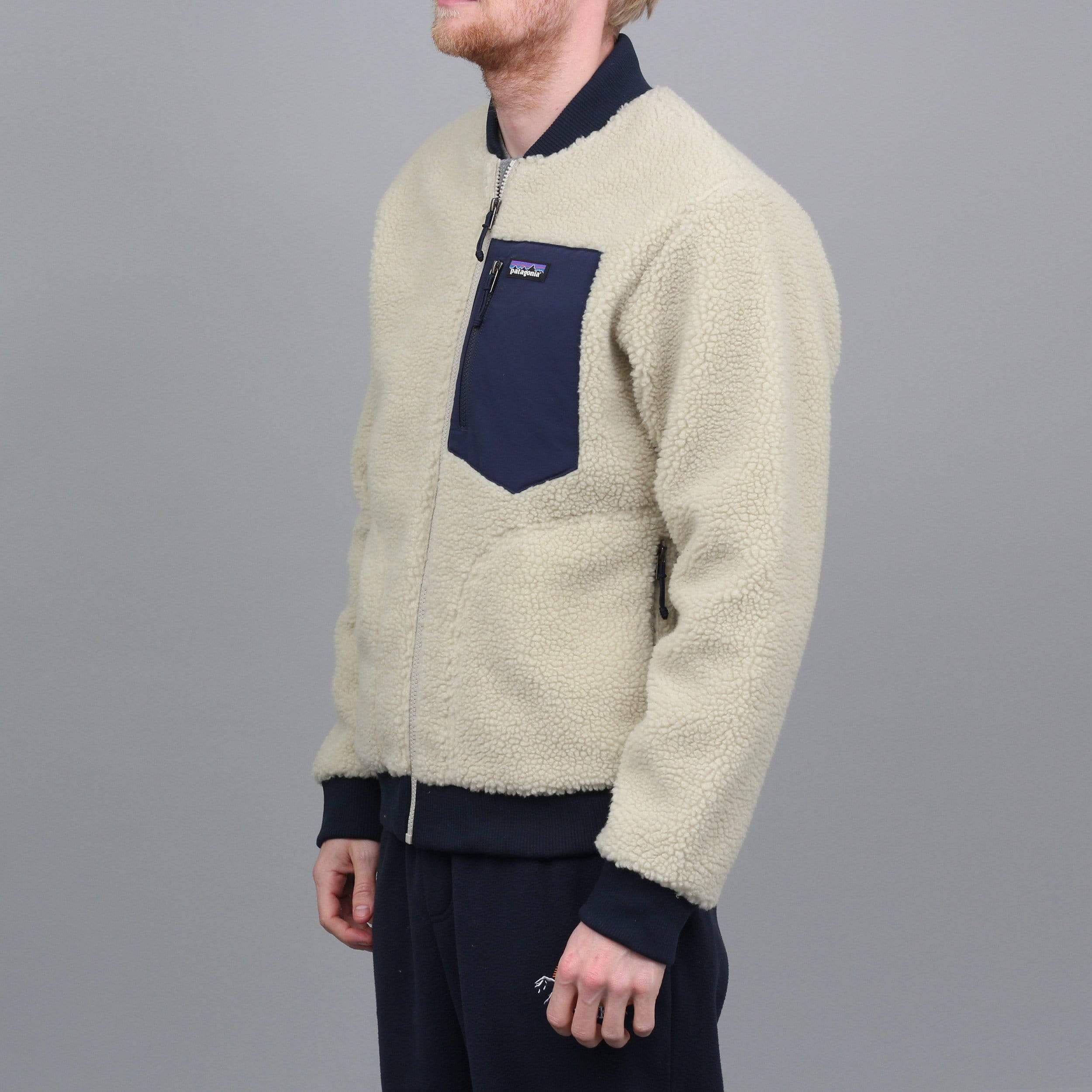 Patagonia Retro-X Bomber Jacket Pelican – Slam City Skates