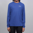 Load image into Gallery viewer, Patagonia Fitz Roy Horizons Responsibili Longsleeve T-Shirt Superior Blue
