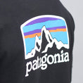 Load image into Gallery viewer, Patagonia Fitz Roy Horizons Responsibili T-Shirt Black
