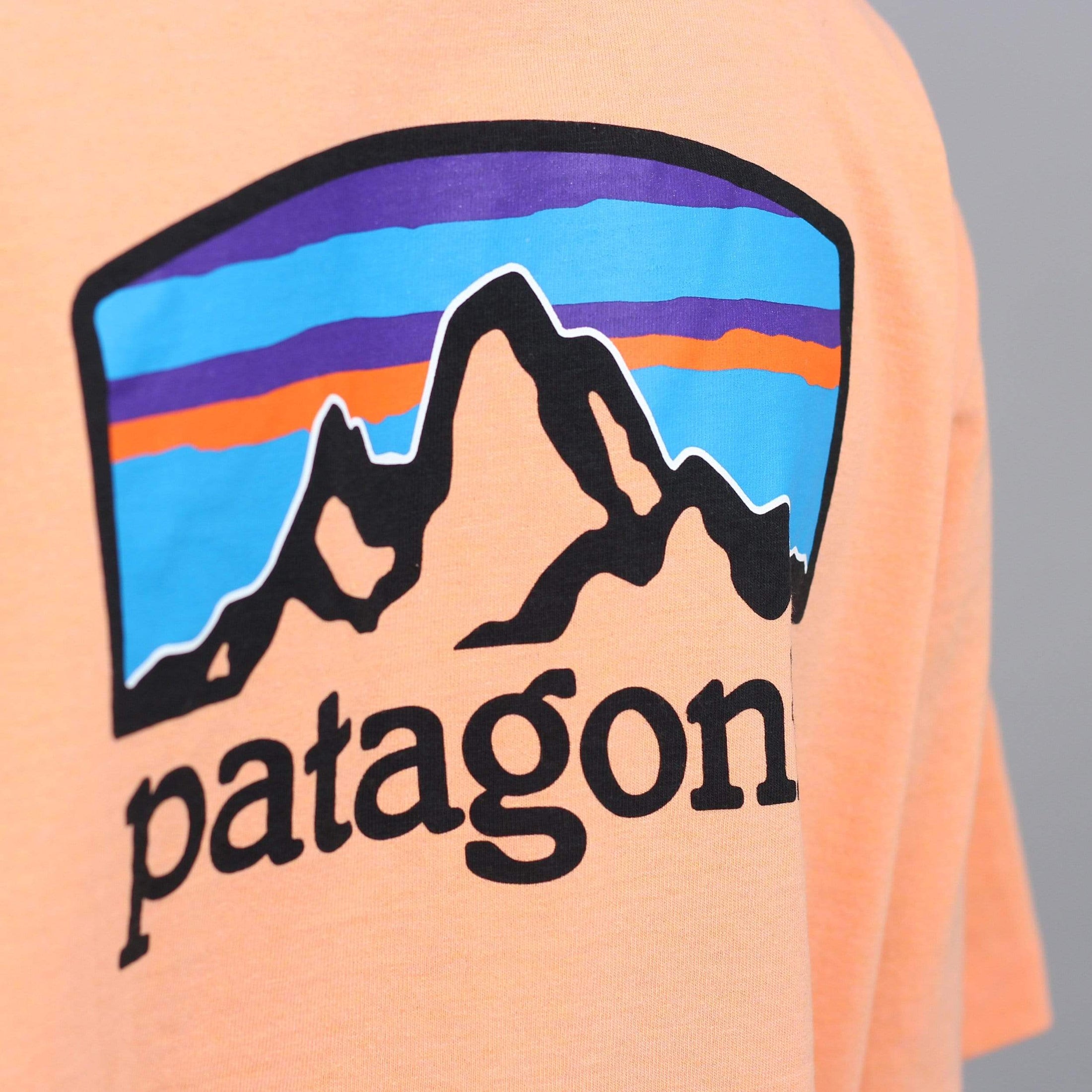 Patagonia Fitz Roy Horizons Responsibili T-Shirt Peach Sherbet