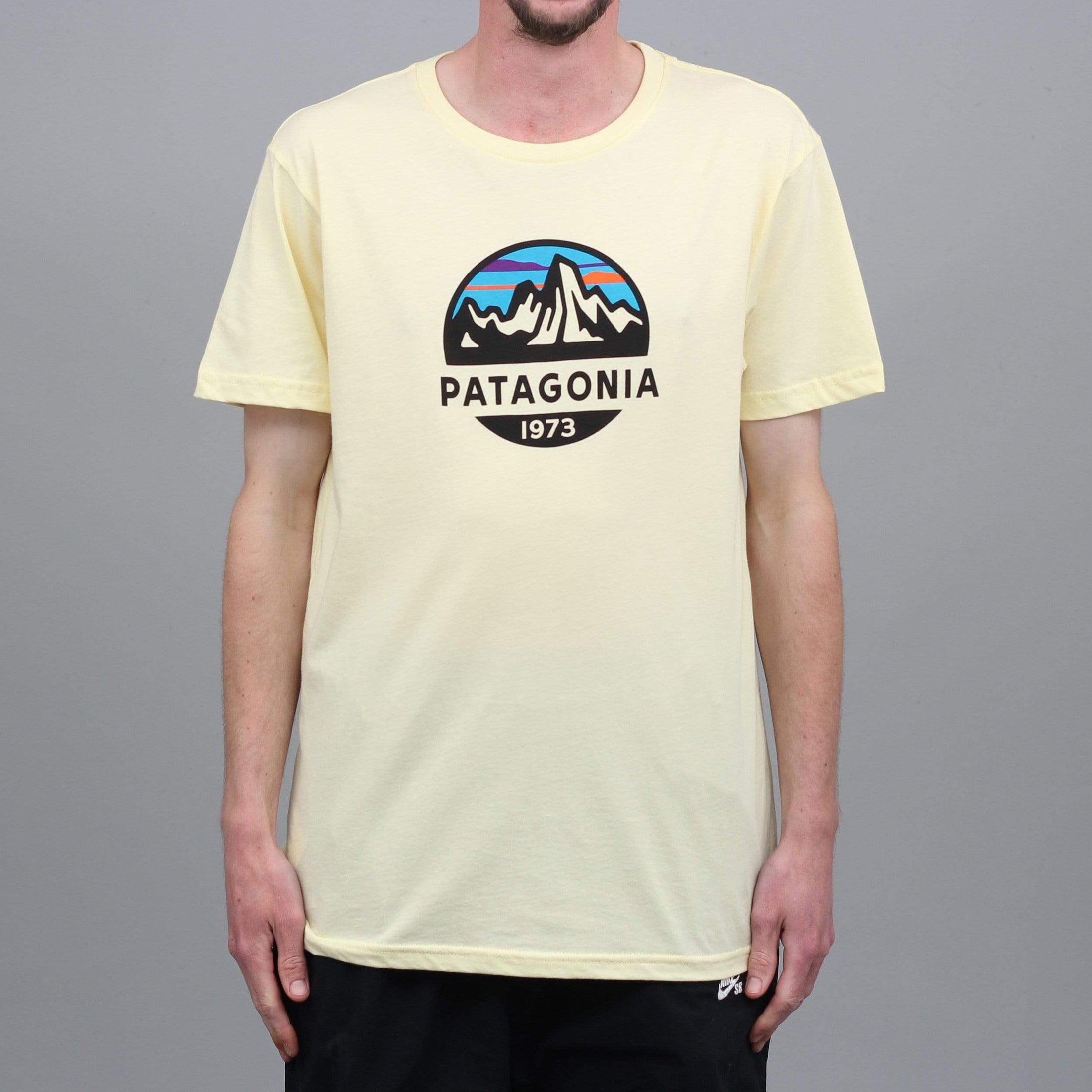 Patagonia Fitz Roy Scope Organic T-Shirt Resin Yellow