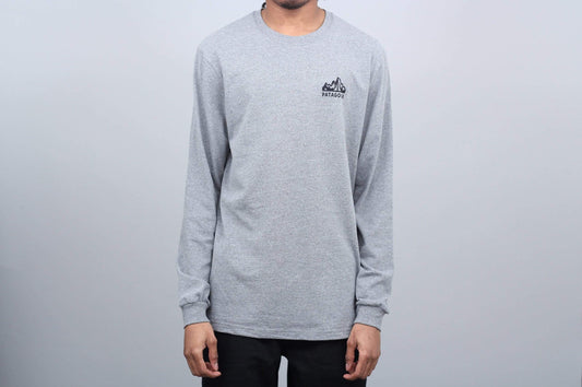 Patagonia Fitz Roy Scope Responsibili Longsleeve T-Shirt Gravel Heather
