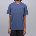 Load image into Gallery viewer, Patagonia Line Logo Ridge Pocket Responsibili T-Shirt Dolomite Blue
