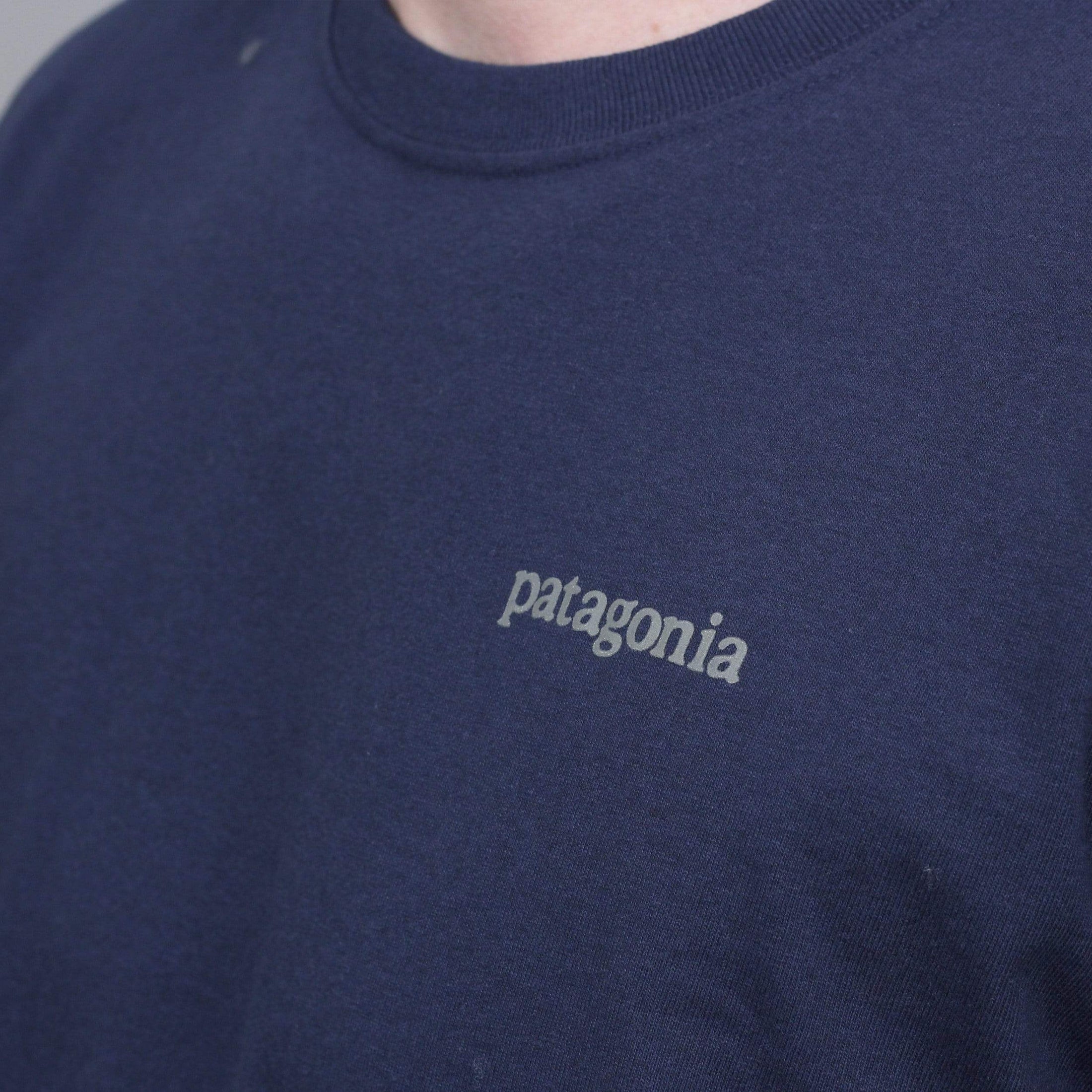 Patagonia Line Logo Ridge Responsibili Longsleeve T-Shirt Classic Navy