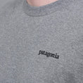 Load image into Gallery viewer, Patagonia Line Logo Ridge Responsibili Longsleeve T-Shirt Gravel Heather
