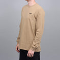 Load image into Gallery viewer, Patagonia P-6 Logo Responsibili Longsleeve T-Shirt Bearfoot Tan
