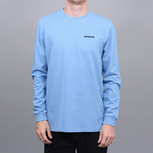 Patagonia P-6 Logo Responsibili Longsleeve T-Shirt Wilder Blue