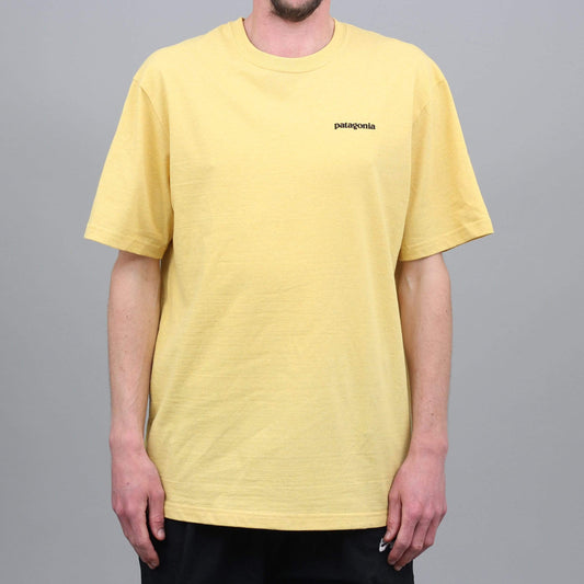 Patagonia P-6 Logo Responsibili T-Shirt Surfboard Yellow