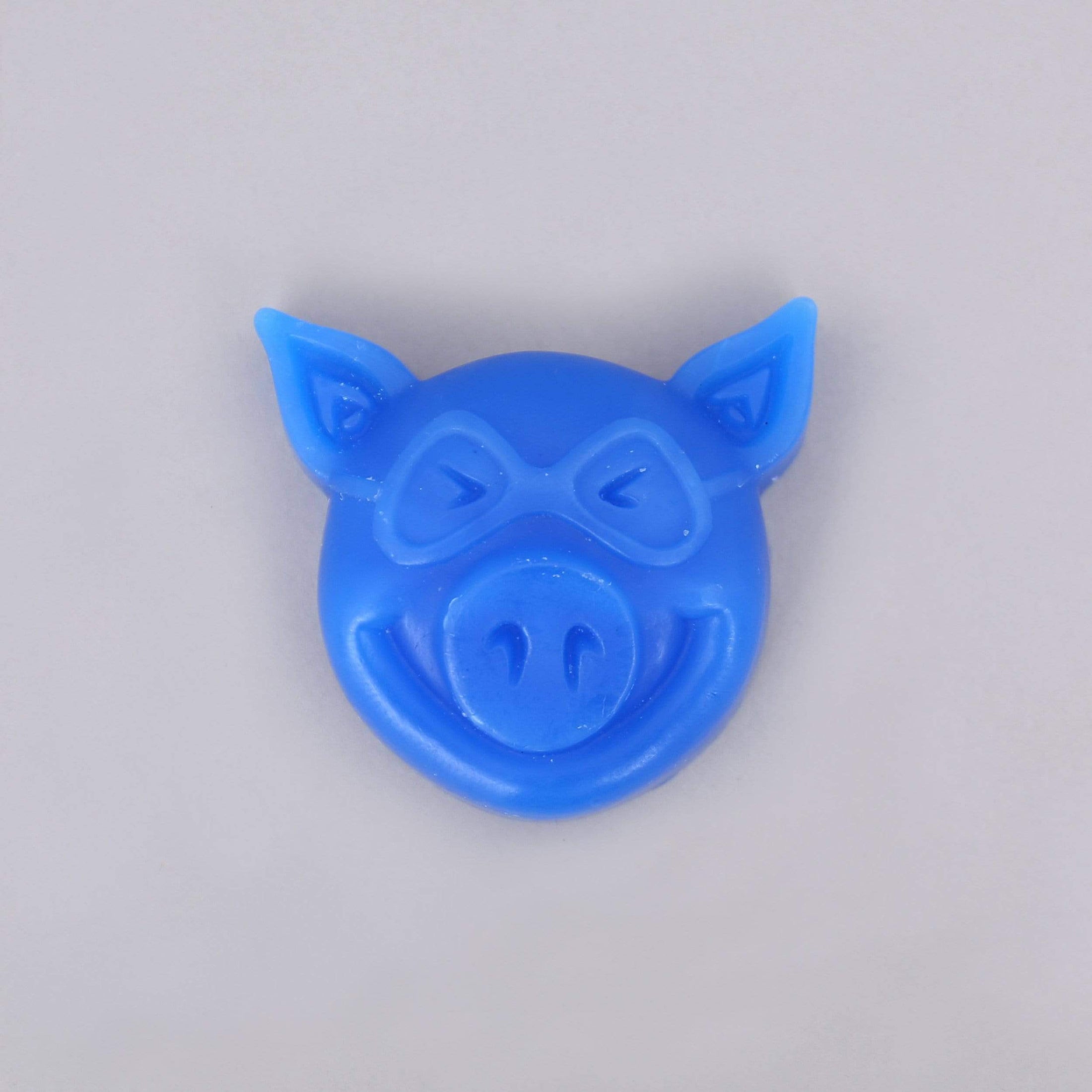 Pig Pig Head Wax Blue
