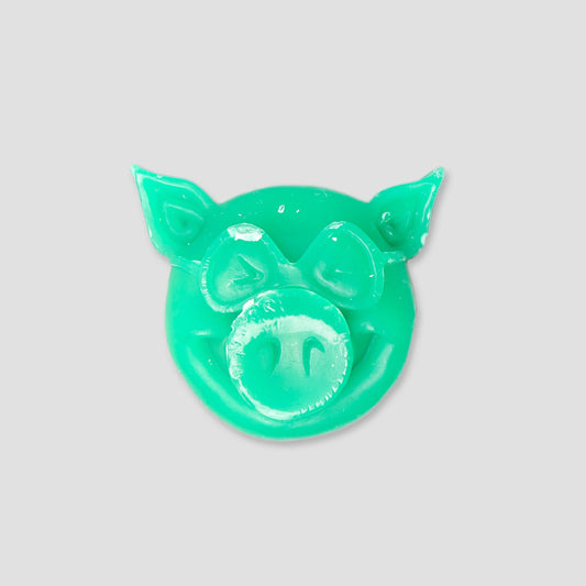 Pig Pig Head Wax Green