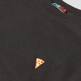 Load image into Gallery viewer, Pizza Emoji Champion Crew Black
