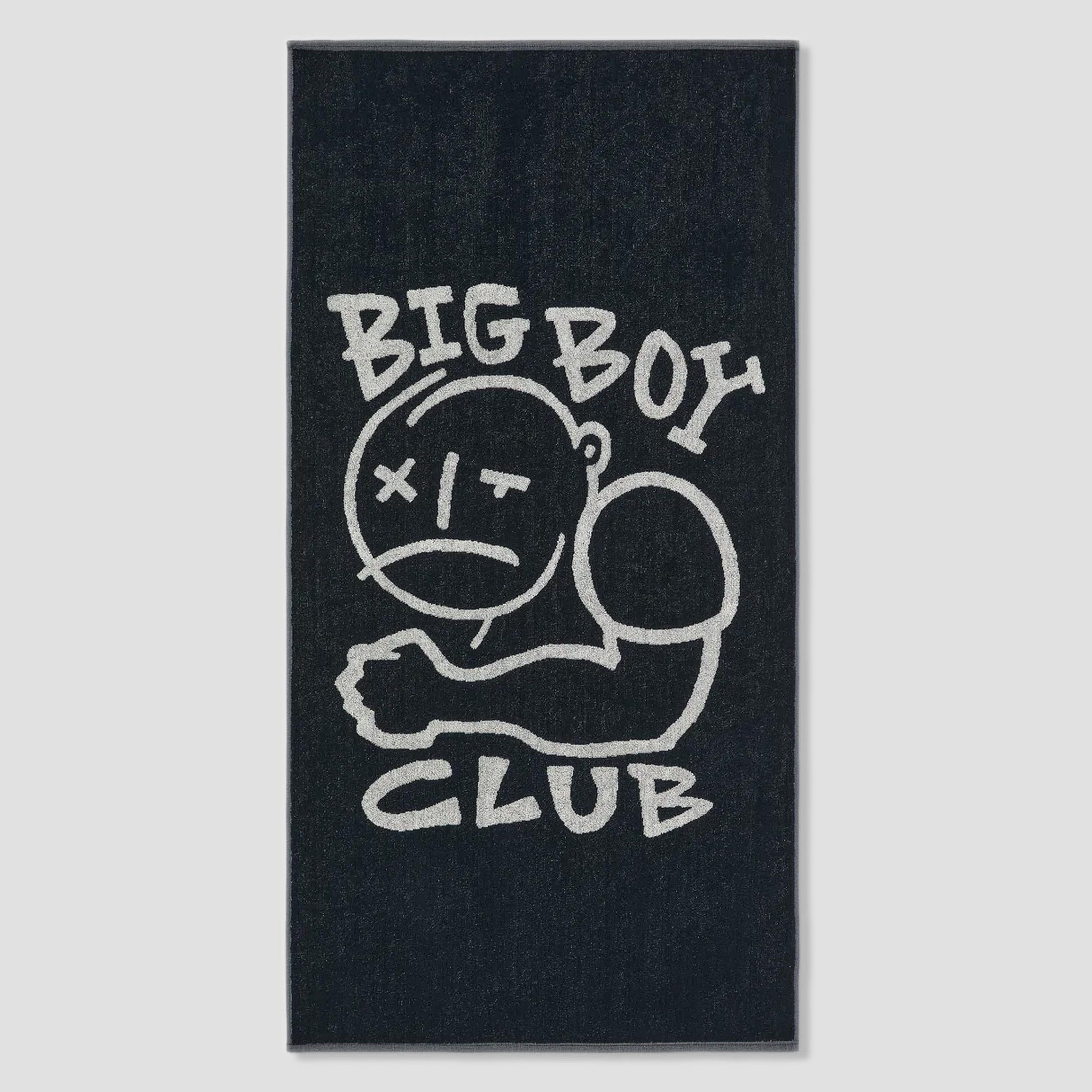 Polar Big Boy Club Beach Towel Black