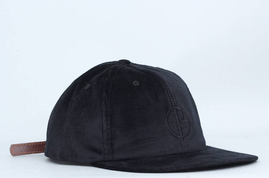 Polar Flat Corduroy Cap Black