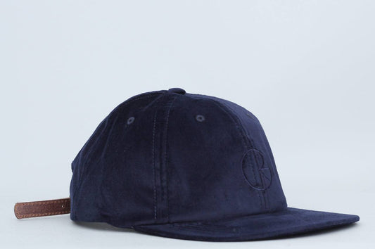 Polar Flat Corduroy Cap Navy
