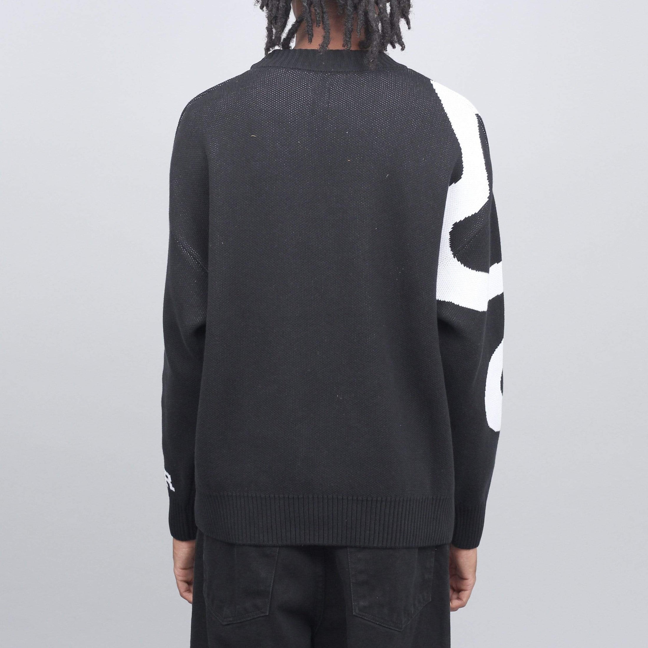 Polar Snake Knit Sweater Black / White