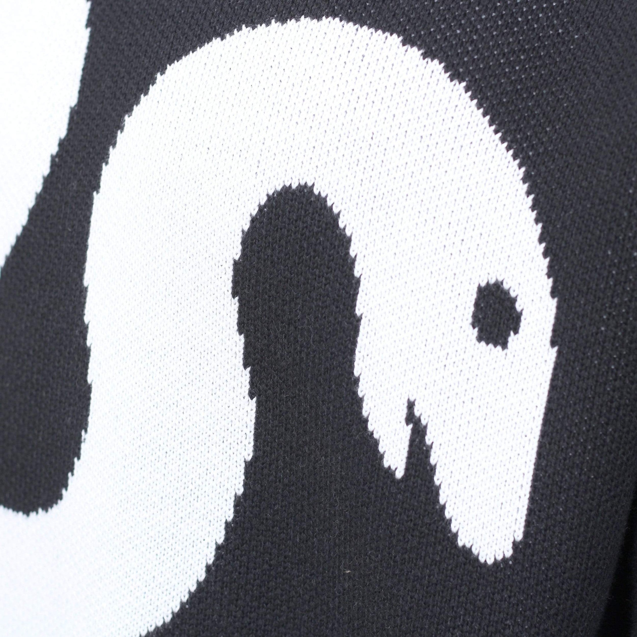 Polar Snake Knit Sweater Black / White