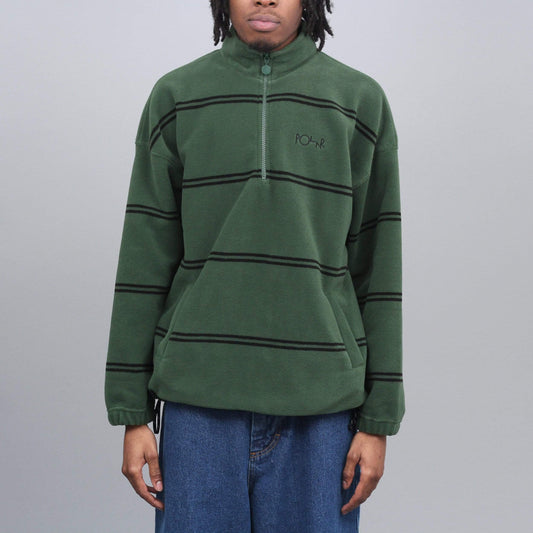 Polar Striped Fleece Pullover 2.0 Olive