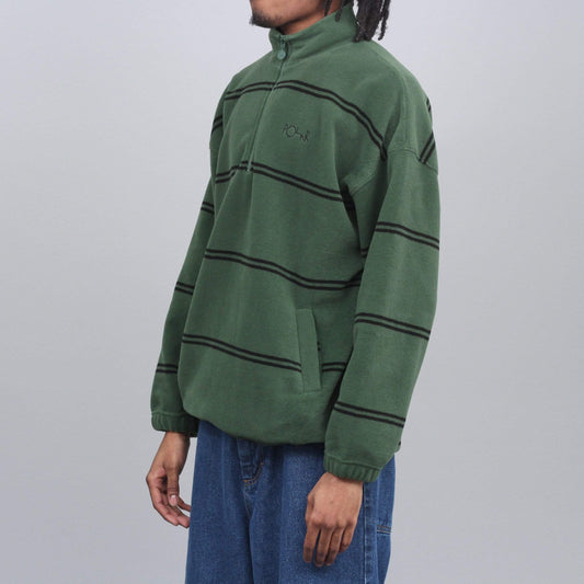 Polar Striped Fleece Pullover 2.0 Olive