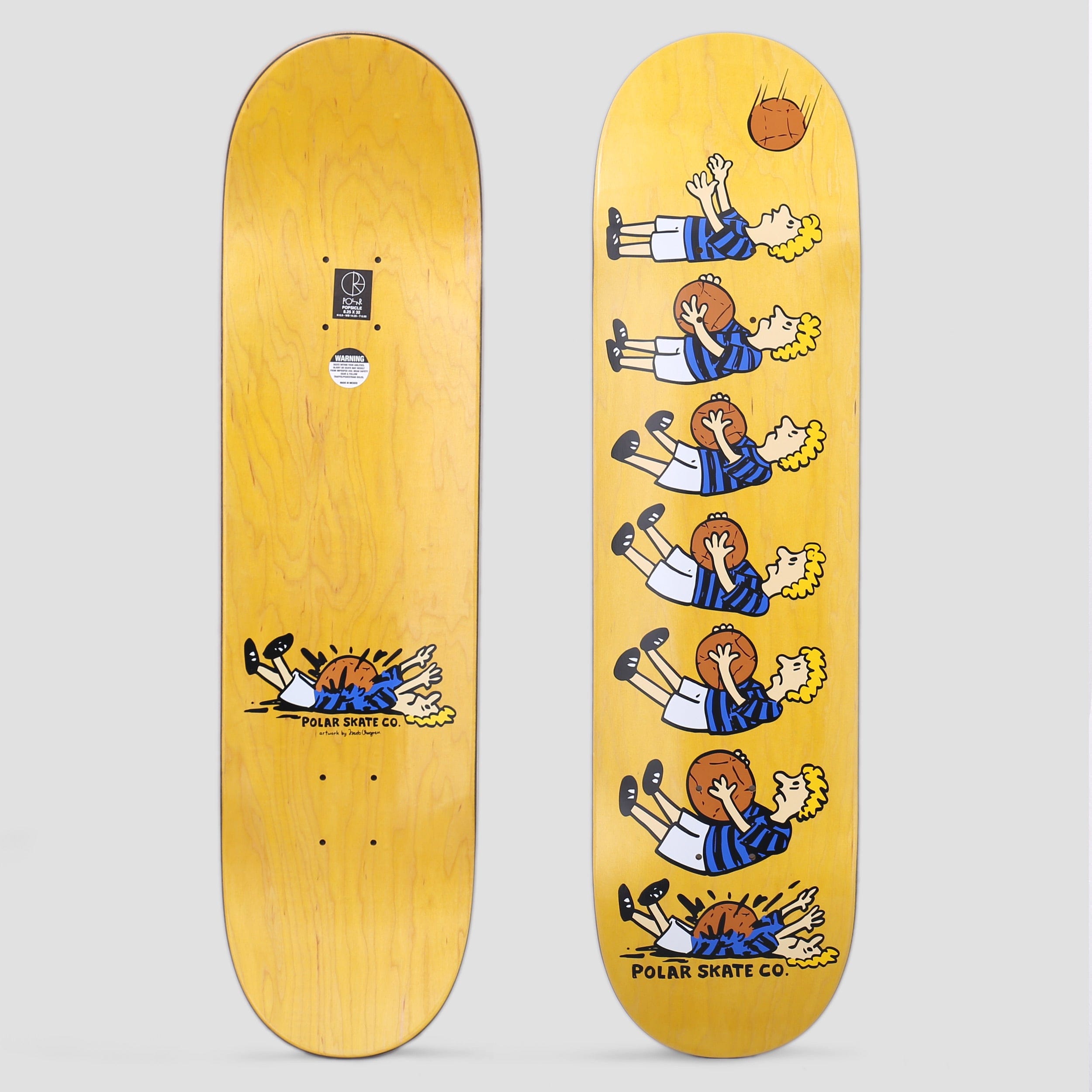 Polar 8.25 Team Model Basketball Skateboard Deck – Slam City Skates