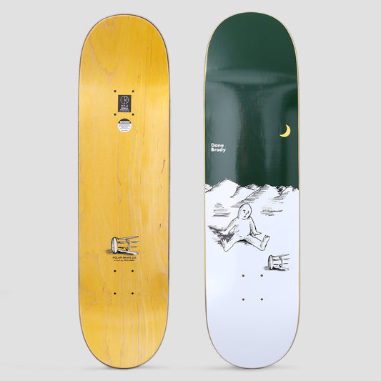 Polar 8.375 Dane Brady Failure Skateboard Deck Green