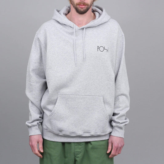 Polar Fill Logo Hood Sport Grey