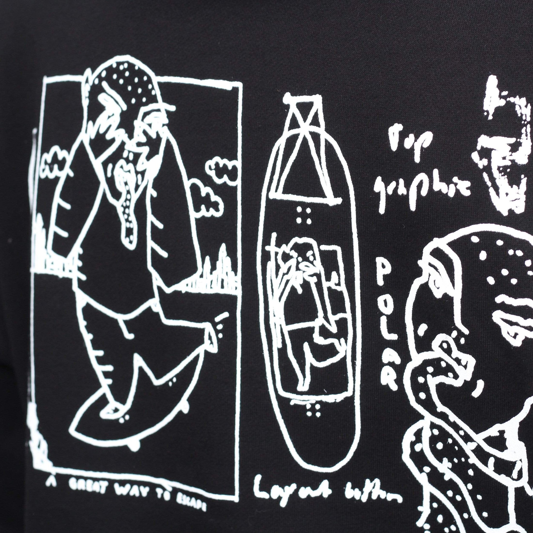 Polar Notebook Hood Black