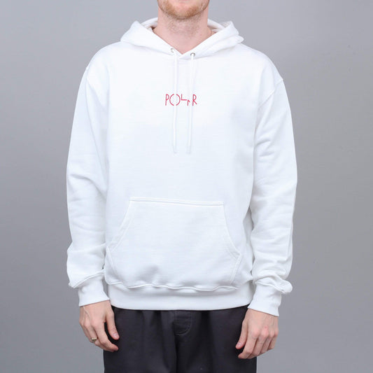 Polar TK Fill Logo Hood White