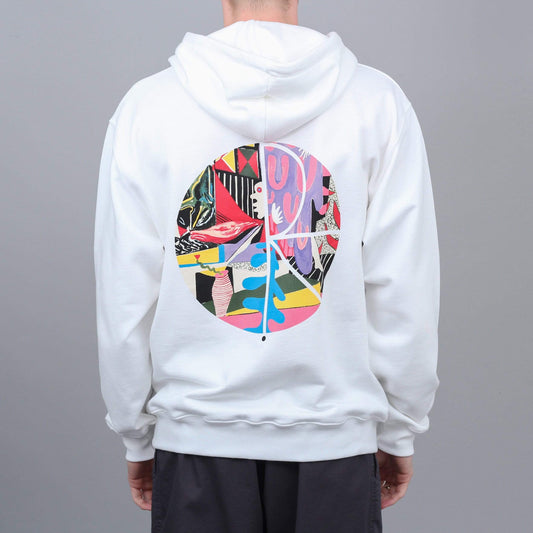 Polar TK Fill Logo Hood White