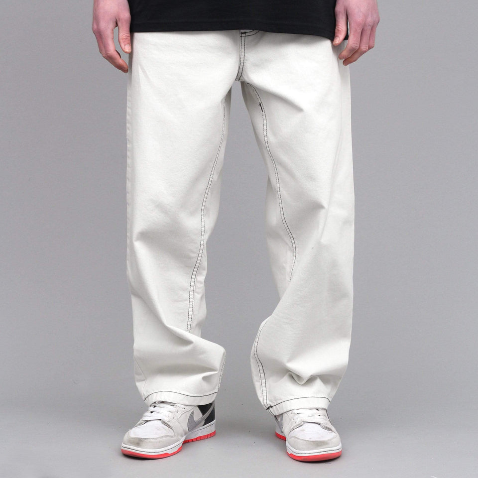 Polar Big Boy Jeans Washed White Slam City Skates