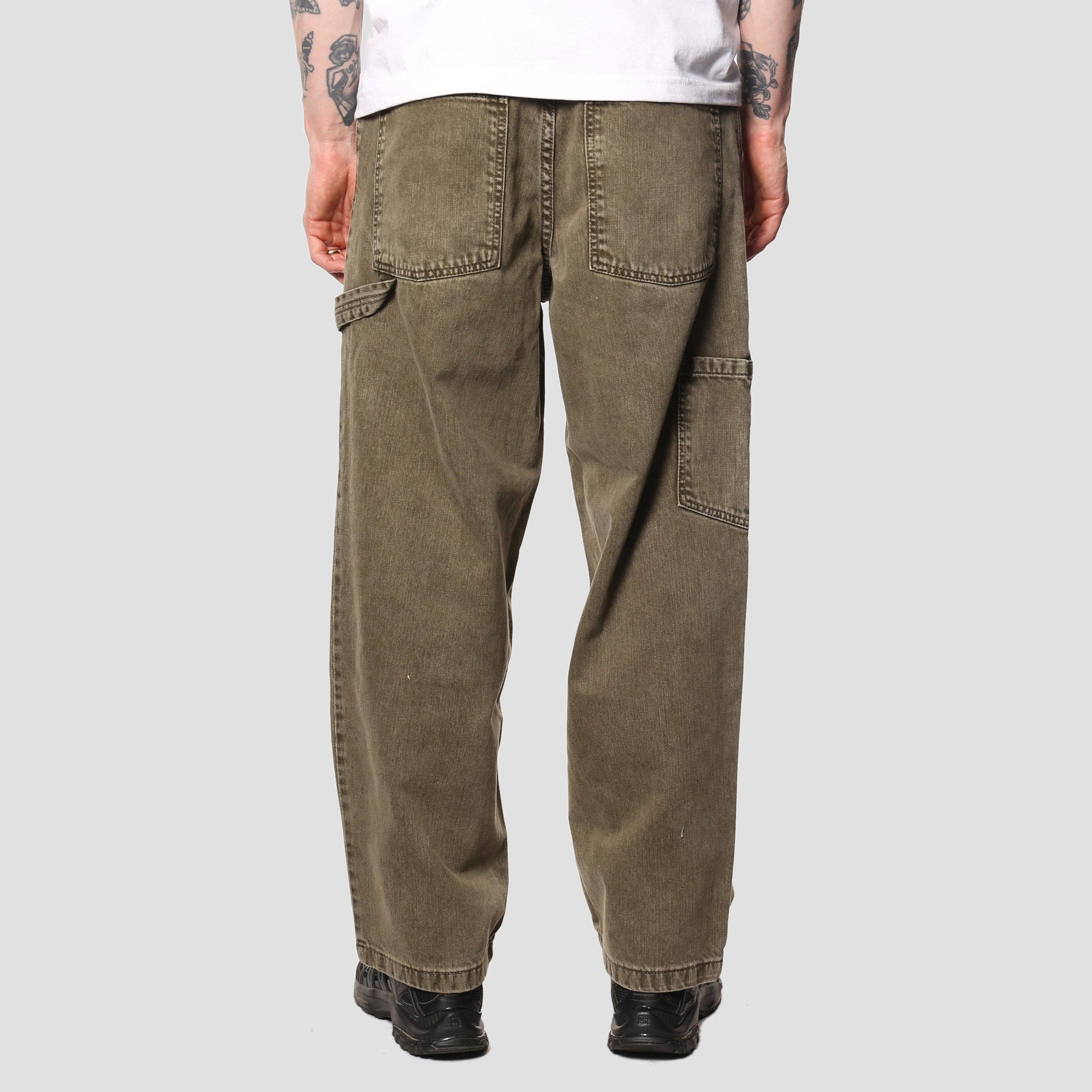 Polar Big Boy Work Pants Army Green