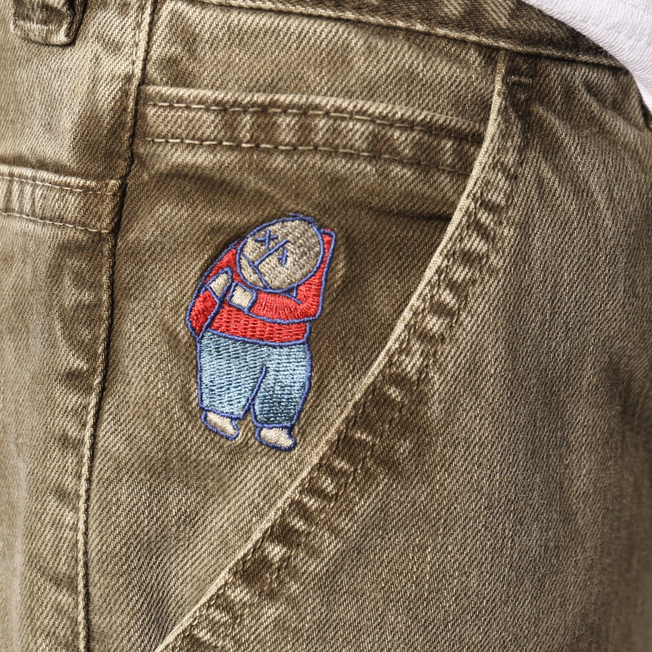 Polar Big Boy Work Pants Army Green