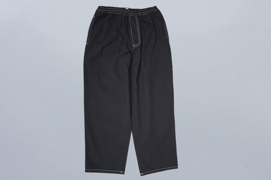 Polar Contrast Karate Pants Black / White