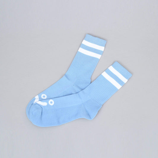 Polar Happy Sad Socks Light Blue
