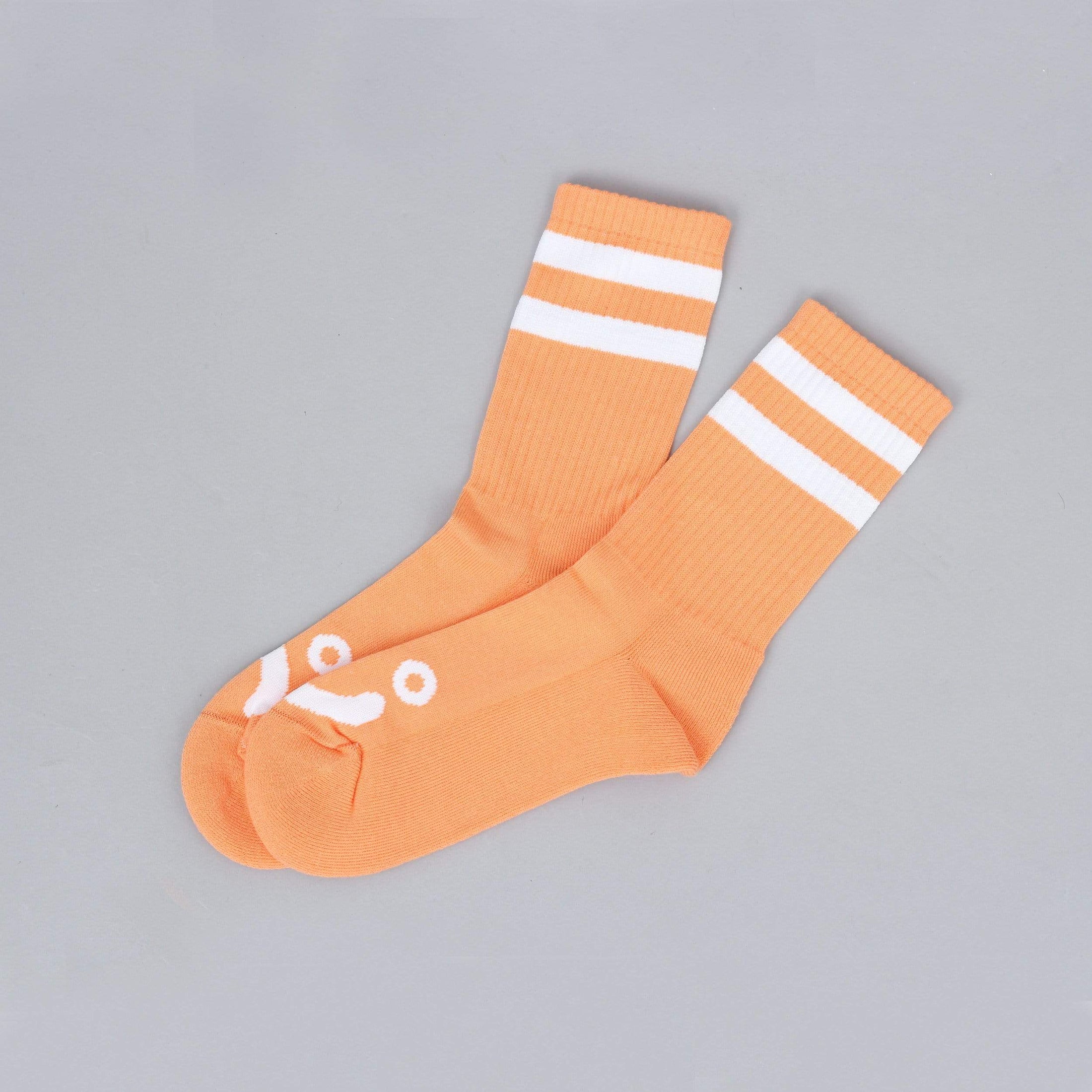Polar Happy Sad Socks Light Orange