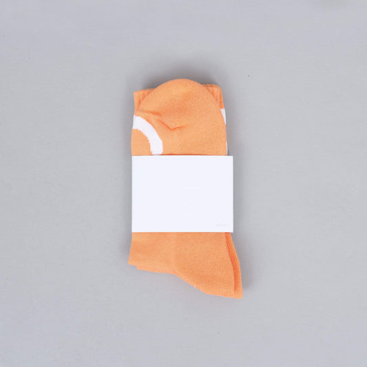 Polar Happy Sad Socks Light Orange