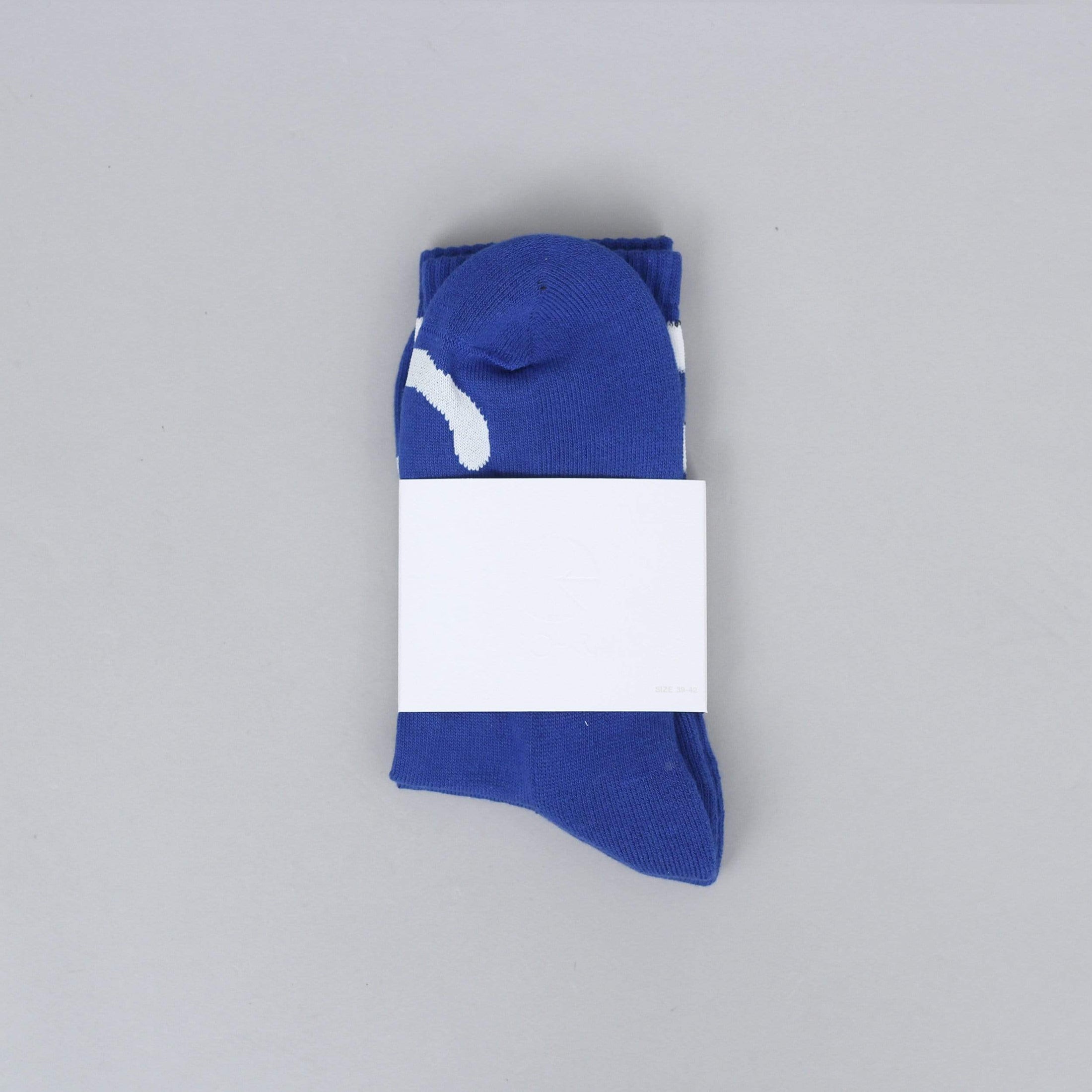 Polar Happy Sad Socks Royal Blue