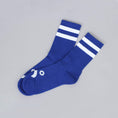 Load image into Gallery viewer, Polar Happy Sad Socks Royal Blue
