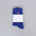Load image into Gallery viewer, Polar No Comply Socks Royal Blue / Orange
