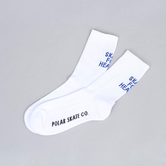 Polar Skate For Health Socks White